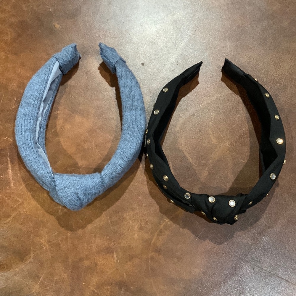 Two fabric headbands